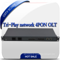 Tri-Play Netzwerk CATV Epon 4 Anschlüsse Olt